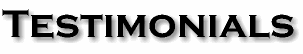 Testimonials
